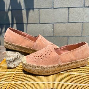 UGG, Pale Pink, Slip-on Heidi Perf Espadrille Shoes